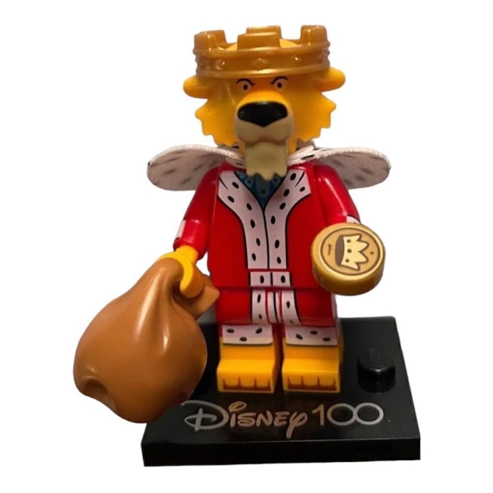 LEGO Prince John mini fig Disney 100th Year of Disney Series 2023 Mini figure